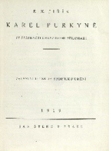 Obálka knihy Karel Purkyně