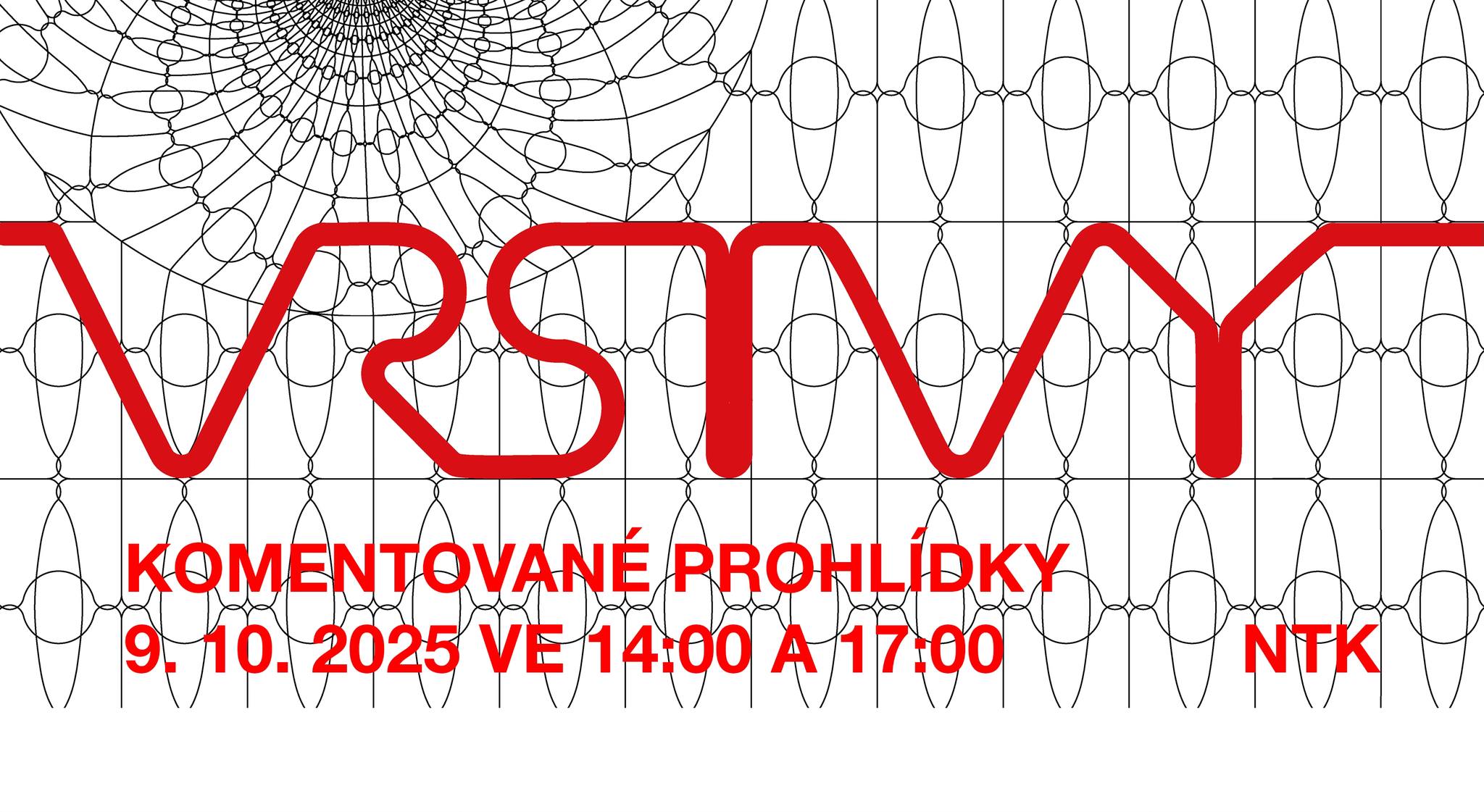 Plakát k výstavě Vrstvy